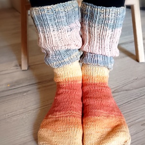 Hajnal pamut zokni, Ruha & Divat, Cipő & Papucs, Zokni, Kötés, MESKA