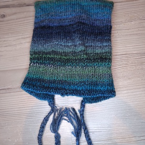 Tenger cicafüles sapka  - ruha & divat - sál, sapka, kendő - sapka - Meska.hu