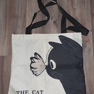 The Cat Vászontáska - Meska.hu