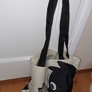 The Cat Vászontáska - táska & tok - bevásárlás & shopper táska - shopper, textiltáska, szatyor - Meska.hu