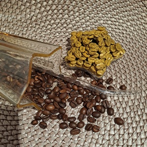 GoldenBean Pohár - otthon & életmód - dekoráció - asztal és polc dekoráció - díszüveg - Meska.hu