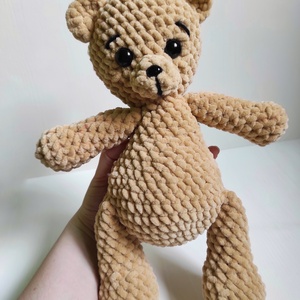 Horgolt maci plüss amigurumi, Játék & Sport, Plüssállat & Játékfigura, Maci, Horgolás, Meska