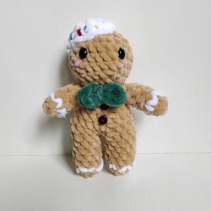 Horgolt mézeskalács plüss amigurumi - játék & sport - plüssállat & játékfigura - más figura - Meska.hu