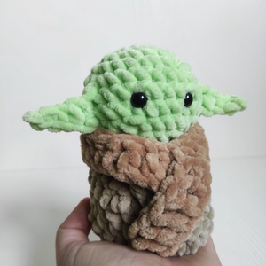 Baby Yoda plüss Grogu Star Wars - játék & sport - plüssállat & játékfigura - szörnyike - Meska.hu