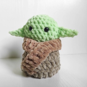 Baby Yoda plüss Grogu Star Wars - játék & sport - plüssállat & játékfigura - szörnyike - Meska.hu