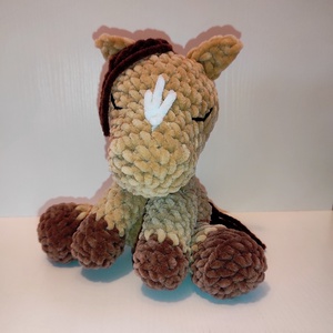 Horgolt ló plüss amigurumi - Meska.hu