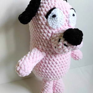 Bátor, a gyáva kutya horgolt amigurumi, Játék & Sport, Plüssállat & Játékfigura, Más figura, Horgolás, Meska