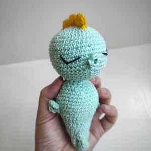 Horgolt csikóhal  - játék & sport - plüssállat & játékfigura - más figura - Meska.hu