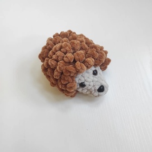 Horgolt sün plüss amigurumi  - játék & sport - plüssállat & játékfigura - süni - Meska.hu