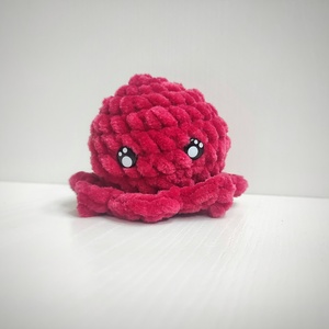 Mini plüss polip horgolt - játék & sport - plüssállat & játékfigura - polip - Meska.hu