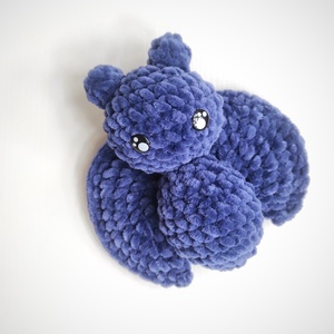Horgolt denevér plüss amigurumi - játék & sport - plüssállat & játékfigura - más figura - Meska.hu