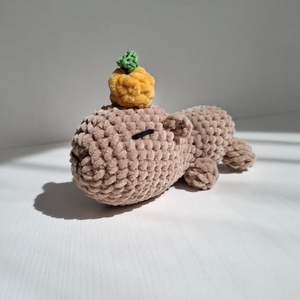 Horgolt capybara pár - játék & sport - plüssállat & játékfigura - más figura - Meska.hu