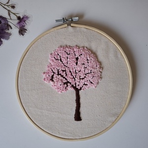 Hímzett kép - Puha természet - Meska.hu