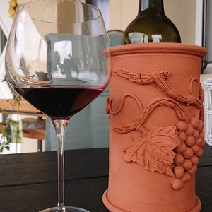 Kerámia borhűtő - művészet - szobor - kerámia - Meska.hu Kerámia borhűtő - művészet - szobor - kerámia - Meska.hu