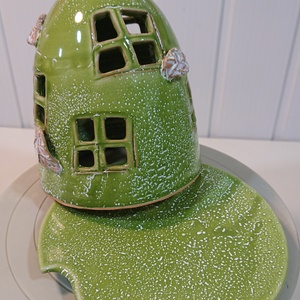 Kerámia mécsestartó, Otthon & Életmód, Gyertya, illat, aroma, Mécses és mécsestartó, Agyagozás, Kerámia, MESKA