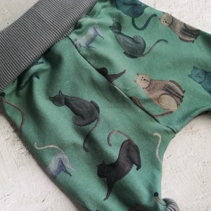Macskás kisnadrág babáknak - unisex - ruha & divat - babaruha & gyerekruha - nadrág - Meska.hu