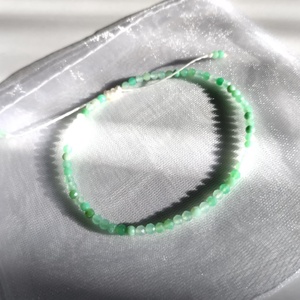 Fazettált krizopráz ásványkarkötő  - ékszer - karkötő - ásványkarkötő - Meska.hu