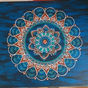 Belső béke mandala - Meska.hu