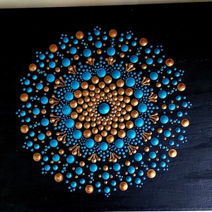 Energia áramlása mandala, Otthon & Életmód, Dekoráció, Spiritualitás, Mandala, Festészet, MESKA