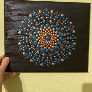 Energia áramlása mandala - otthon & életmód - dekoráció - spiritualitás - mandala - Meska.hu