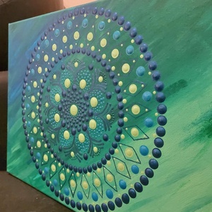 Pozitivitás, Otthon & Életmód, Dekoráció, Spiritualitás, Mandala, Festészet, MESKA