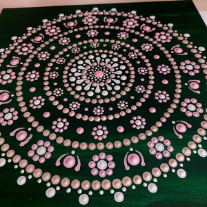 Cseresznyevirág mandala - otthon & életmód - dekoráció - spiritualitás - mandala - Meska.hu