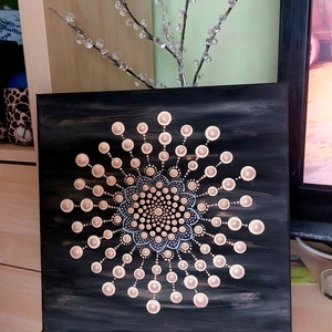  Energia áramlása mandala - otthon & életmód - dekoráció - spiritualitás - mandala - Meska.hu