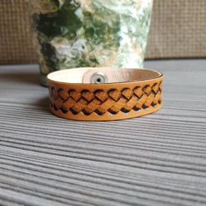 Fonott mintás karpánt, Ékszer, Karkötő, , MESKA