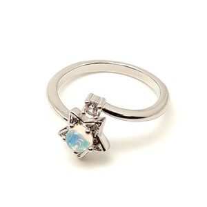 Lélekemelő opál ásvány gyűrű állítható 5mm, Ékszer, Gyűrű, , MESKA