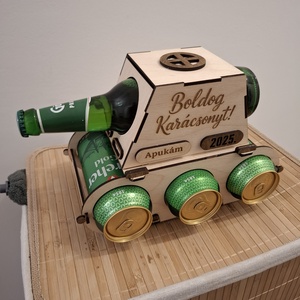 Fa sör tartó tank - otthon & életmód - konyhafelszerelés, tálalás - italos kellékek - sörtartó - Meska.hu