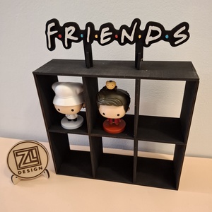 Friends - Jóbarátok mekis figura tartó, Otthon & Életmód, Dekoráció, Asztal és polc dekoráció, Dekorációs tál, tartó, Famegmunkálás, MESKA