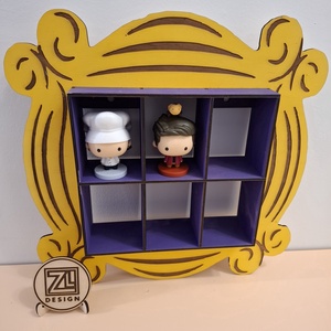 Friends - Jóbarátok mekis figura tartó, Otthon & Életmód, Dekoráció, Asztal és polc dekoráció, Dekorációs tál, tartó, Famegmunkálás, MESKA