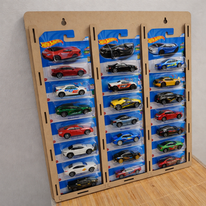 Hot Wheels kisautó tartó, Játék & Sport, Kisautók, járművek, Játékautó, Famegmunkálás, MESKA