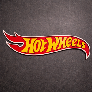 Hotwheels felirat - otthon & életmód - dekoráció - asztal és polc dekoráció - asztaldísz - Meska.hu
