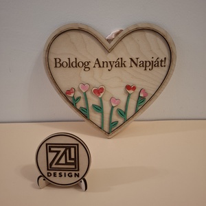 Ujjlenyomatos Anyák napi dísz - baba - mama - babaemlékek - baba emlékőrző - Meska.hu