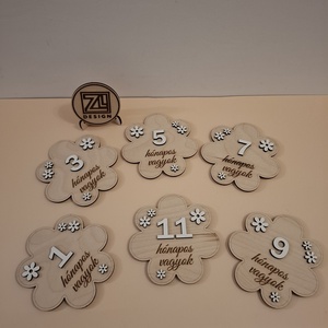 baba mérföldkő tábla szett - baba - mama - babafotózás - baba mérföldkő kártyák - Meska.hu