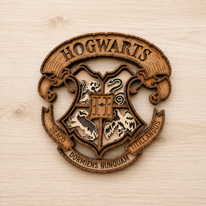 Harry Potter � Címeres falidísz  - otthon & életmód - dekoráció - fali és függő dekoráció - falra akasztható dekor - Meska.hu