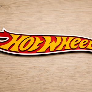 Hotwheels felirat - otthon & életmód - dekoráció - fali és függő dekoráció - falra akasztható dekor - Meska.hu