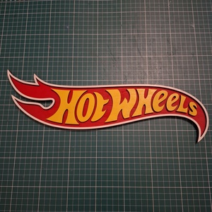 Hotwheels felirat - otthon & életmód - dekoráció - fali és függő dekoráció - falra akasztható dekor - Meska.hu