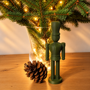 3D nyomtatott diótörő figura - karácsony - karácsonyi lakásdekoráció - karácsonyi lakásdíszek - Meska.hu