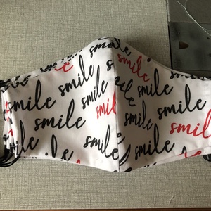 Szájmaszk smile -  - Meska.hu