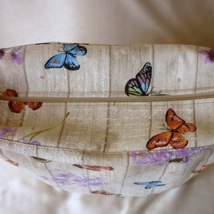 Obag belső classic (beige alapon színes pillangós) -  - Meska.hu