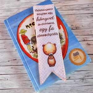 Cuki állatmintás könyvjelzők nemcsak gyerekeknek , Könyv & Zene, Könyvjelző, Varrás, MESKA