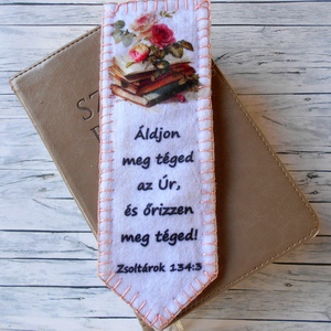 Bibliai idézet: Áldjon meg téged az Úr...könyvjelző  - Meska.hu