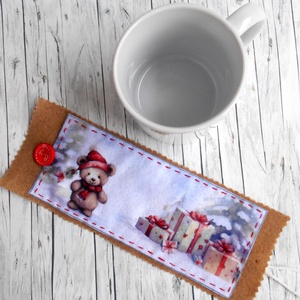 Bögrepalást/melegen tartó cuki macis 1. - otthon & életmód - konyhafelszerelés, tálalás - tálalás - bögre & csésze - Meska.hu