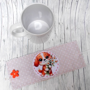 Bögrepalást/melegen tartó kutyusos - otthon & életmód - konyhafelszerelés, tálalás - tálalás - bögre & csésze - Meska.hu