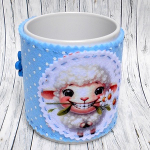 Bögrepalást/melegen tartó barikás, Otthon & Életmód, Konyhafelszerelés, tálalás, Tálalás, Bögre & Csésze, Varrás, MESKA