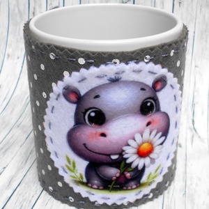 Bögrepalást/melegen tartó vizilovas, Otthon & Életmód, Konyhafelszerelés, tálalás, Tálalás, Bögre & Csésze, Varrás, MESKA