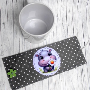 Bögrepalást/melegen tartó vizilovas - otthon & életmód - konyhafelszerelés, tálalás - tálalás - bögre & csésze - Meska.hu