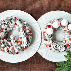 Egérkés adventi koszorú - karácsony - adventi díszek - adventi koszorú - Meska.hu